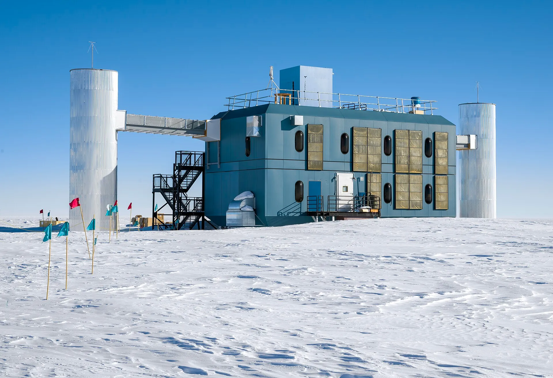 The IceCube Neutrino Observatory at the South Pole in Antarctica, 2023