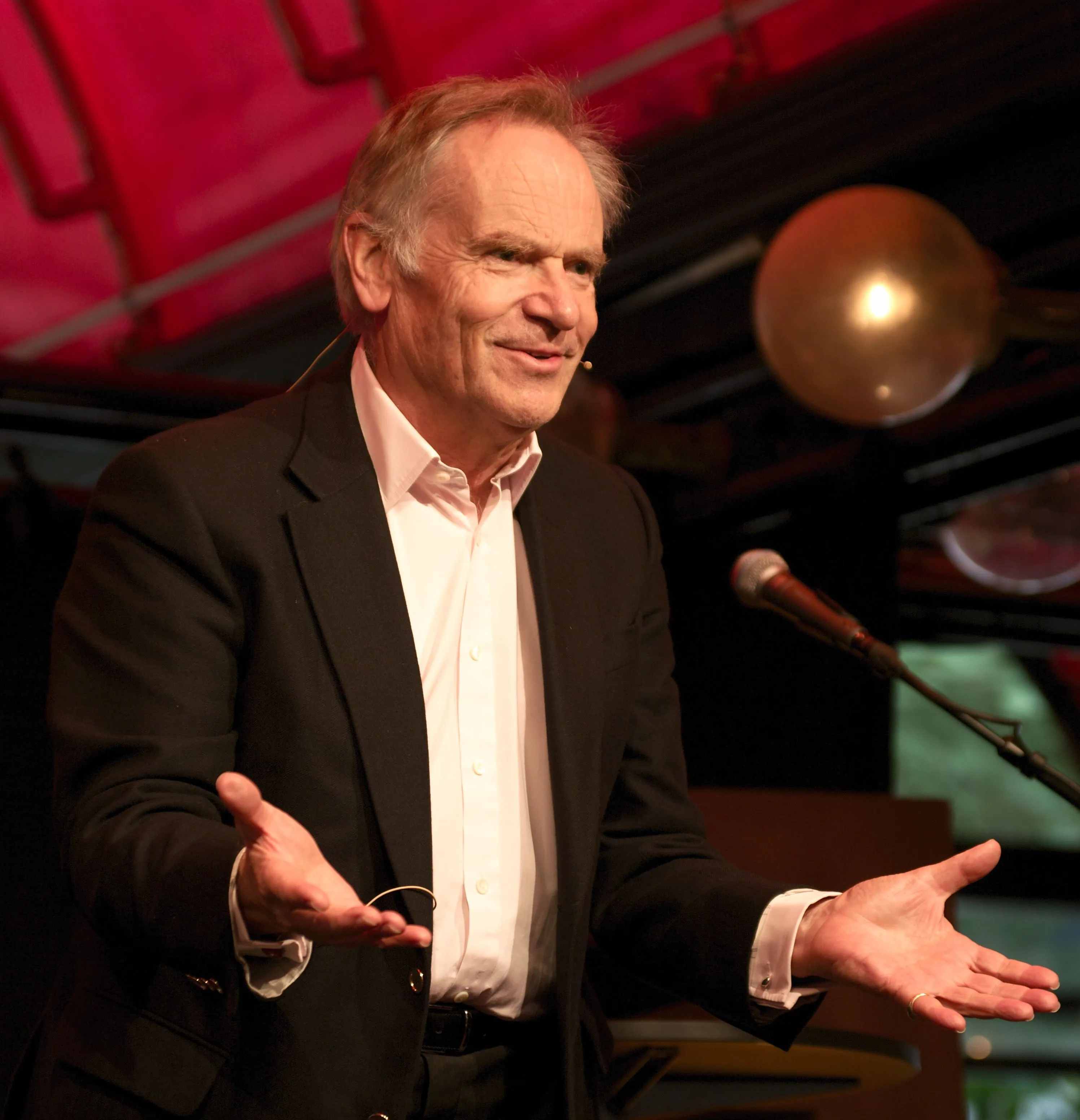 Jeffrey Archer at the Oslo Book Festival in 2012