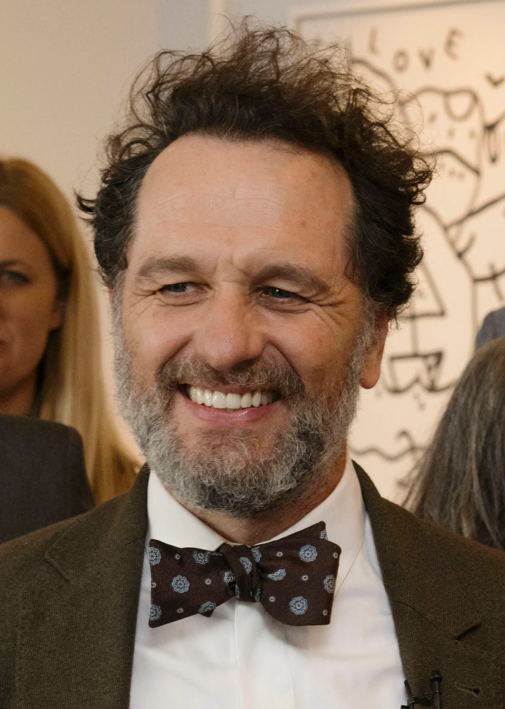 Actor Matthew Rhys, winner of Best Actor at the 2026 Bafta Cymru Awards
